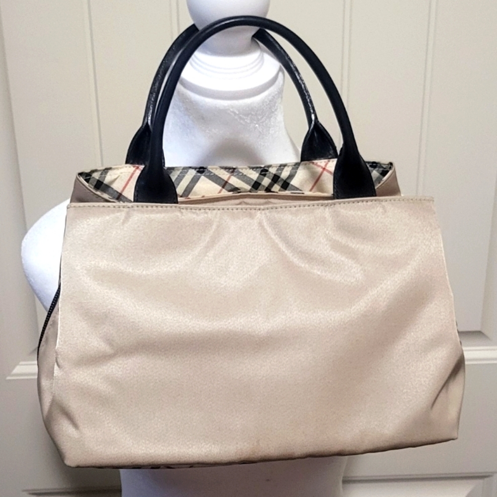 Burberry Blue Label canvas tote